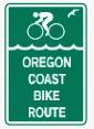Oregonm Coast bike map 