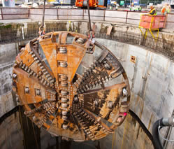 Rosies leaves the East Side Big Pipe, mission accomplished