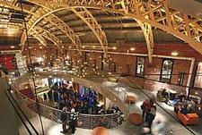 Armory Interior image credit: Uwe Schneider. Built 1891; LEED Gold restoration 2006.