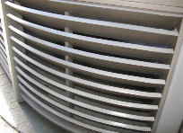 angled Loo louvers