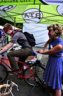 Bike Smoothie Making