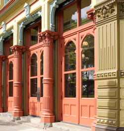 old building in old town