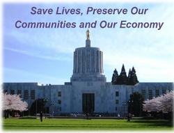 Picture of the Oregon State Capitol building.