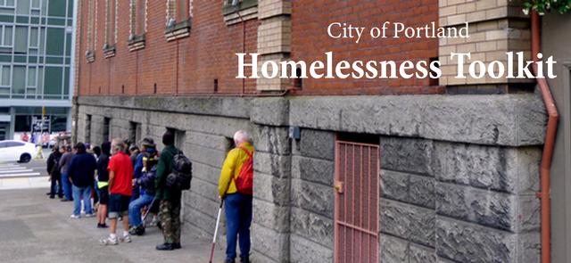 Homelessness Toolkit The City Of Portland Oregon
